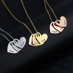 Load image into Gallery viewer, Hot Sale! Sterling Silver Heart Shape Pendants Name Necklace
