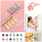 Load image into Gallery viewer, Custom Lovely Baby Birthstone Name Charms Necklace For Mother
