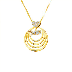 Mother's Day Gift, MOM Infinite Love Name Necklace