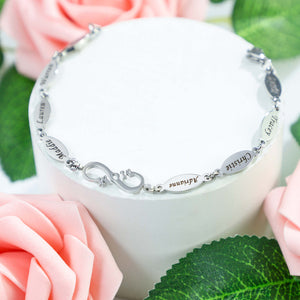 (👩‍🍼Mother's Day SALE - SAVE🔥49.99% OFF🔥)Personalized mother bracelet with kid'name