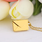 Load image into Gallery viewer, Custom Love Envelope Necklace With Your Precious Photo
