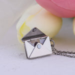 Load image into Gallery viewer, Custom Love Envelope Necklace With Your Precious Photo
