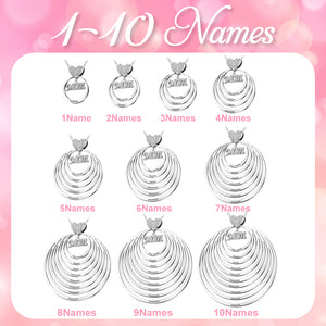 Mother's Day Gift, MOM Infinite Love Name Necklace