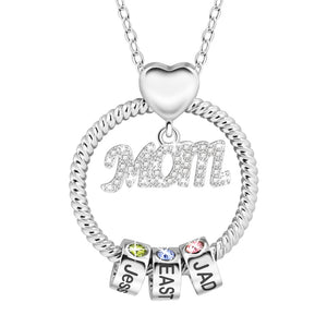 Creative DAD Round Celtic Necklace, Father's Day Gift!