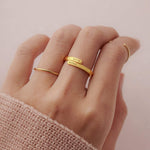 Load image into Gallery viewer, Personalized Couple Name Ring• Two Names Ring• Wedding Gift• Anniversary Gift
