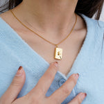 Load image into Gallery viewer, Custom Creative Love Envelope Necklace For Her
