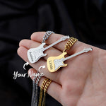 Load image into Gallery viewer, Custom Unique Bass Guitar Name Necklace
