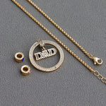 Load image into Gallery viewer, Creative DAD Round Celtic Necklace, Father&#39;s Day Gift!
