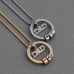 Load image into Gallery viewer, Creative DAD Round Celtic Necklace, Father&#39;s Day Gift!
