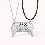 Load image into Gallery viewer, Personalized Magnetic Gamer Matching Necklace Set
