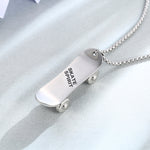 Load image into Gallery viewer, Unique Gift, Personalized Fashion Skateboard Necklace
