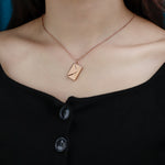 Load image into Gallery viewer, Custom Love Envelope Necklace With Your Precious Photo
