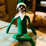 Load image into Gallery viewer, Christmas Gift Snoop On A Stoop Christmas Elf Doll
