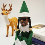 Load image into Gallery viewer, Christmas Gift Snoop On A Stoop Christmas Elf Doll
