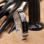 Load image into Gallery viewer, Custom Stainless Steel Photo Strap Bracelet
