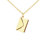 Load image into Gallery viewer, Custom Love Envelope Necklace With Your Precious Photo
