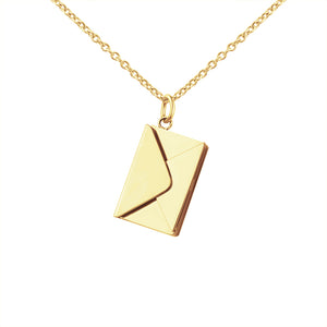Custom Love Envelope Necklace With Your Precious Photo