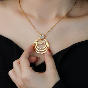 Mother's Day Gift, MOM Infinite Love Name Necklace