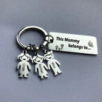 Load image into Gallery viewer, Father&#39;s day gift! Personalized Family Name Keychain
