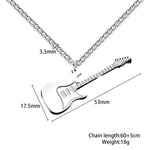 Load image into Gallery viewer, Custom Unique Bass Guitar Name Necklace
