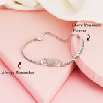 Load image into Gallery viewer, Infinite Love Bracelet For Daughter, Granddaughter
