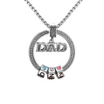 Load image into Gallery viewer, Creative DAD Round Celtic Necklace, Father&#39;s Day Gift!
