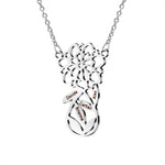 Load image into Gallery viewer, Mother&#39;s Day Gift! Custom Family Flower Charm Necklace

